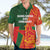 Custom Bangladesh And Zimbabwe Cricket Hawaiian Shirt 2025 Tigers Chevrons Together - Wonder Print Shop