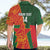 Custom Bangladesh And Zimbabwe Cricket Hawaiian Shirt 2025 Tigers Chevrons Together - Wonder Print Shop