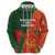 Custom Bangladesh And Zimbabwe Cricket Hoodie 2025 Tigers Chevrons Together - Wonder Print Shop