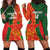 Custom Bangladesh And Zimbabwe Cricket Hoodie Dress 2025 Tigers Chevrons Together - Wonder Print Shop