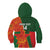 Custom Bangladesh And Zimbabwe Cricket Kid Hoodie 2025 Tigers Chevrons Together - Wonder Print Shop