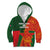 Custom Bangladesh And Zimbabwe Cricket Kid Hoodie 2025 Tigers Chevrons Together - Wonder Print Shop