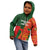 Custom Bangladesh And Zimbabwe Cricket Kid Hoodie 2025 Tigers Chevrons Together - Wonder Print Shop