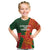 Custom Bangladesh And Zimbabwe Cricket Kid T Shirt 2025 Tigers Chevrons Together - Wonder Print Shop