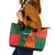 Custom Bangladesh And Zimbabwe Cricket Leather Tote Bag 2025 Tigers Chevrons Together - Wonder Print Shop