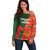 Custom Bangladesh And Zimbabwe Cricket Off Shoulder Sweater 2025 Tigers Chevrons Together