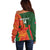 Custom Bangladesh And Zimbabwe Cricket Off Shoulder Sweater 2025 Tigers Chevrons Together