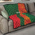 Custom Bangladesh And Zimbabwe Cricket Quilt 2025 Tigers Chevrons Together