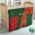 Custom Bangladesh And Zimbabwe Cricket Quilt 2025 Tigers Chevrons Together