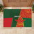 Custom Bangladesh And Zimbabwe Cricket Rubber Doormat 2025 Tigers Chevrons Together