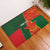 Custom Bangladesh And Zimbabwe Cricket Rubber Doormat 2025 Tigers Chevrons Together