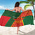 Custom Bangladesh And Zimbabwe Cricket Sarong 2025 Tigers Chevrons Together