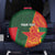 Custom Bangladesh And Zimbabwe Cricket Spare Tire Cover 2025 Tigers Chevrons Together