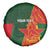 Custom Bangladesh And Zimbabwe Cricket Spare Tire Cover 2025 Tigers Chevrons Together