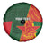 Custom Bangladesh And Zimbabwe Cricket Spare Tire Cover 2025 Tigers Chevrons Together