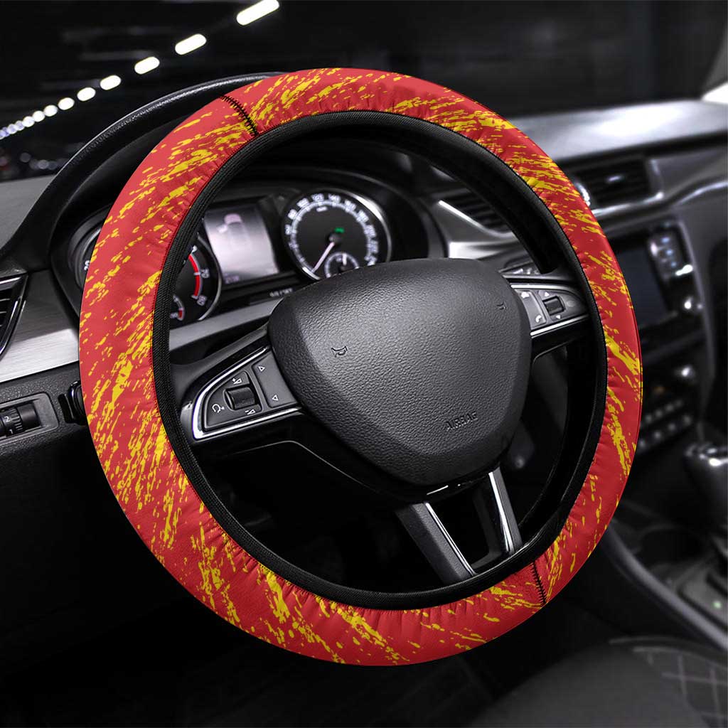 Bangladesh And Zimbabwe Cricket Steering Wheel Cover 2025 Tigers Chevrons Together