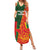 Custom Bangladesh And Zimbabwe Cricket Summer Maxi Dress 2025 Tigers Chevrons Together