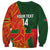 Custom Bangladesh And Zimbabwe Cricket Sweatshirt 2025 Tigers Chevrons Together