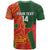 Custom Bangladesh And Zimbabwe Cricket T Shirt 2025 Tigers Chevrons Together