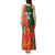 Custom Bangladesh And Zimbabwe Cricket Tank Maxi Dress 2025 Tigers Chevrons Together