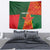 Custom Bangladesh And Zimbabwe Cricket Tapestry 2025 Tigers Chevrons Together