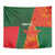 Custom Bangladesh And Zimbabwe Cricket Tapestry 2025 Tigers Chevrons Together