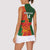 Custom Bangladesh And Zimbabwe Cricket Women Sleeveless Polo Shirt 2025 Tigers Chevrons Together