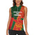 Custom Bangladesh And Zimbabwe Cricket Women Sleeveless Polo Shirt 2025 Tigers Chevrons Together