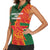 Custom Bangladesh And Zimbabwe Cricket Women Sleeveless Polo Shirt 2025 Tigers Chevrons Together