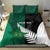 Custom New Zealand And Pakistan Cricket Bedding Set 2025 Black Cap Shaheens Together - Wonder Print Shop