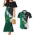 Custom New Zealand And Pakistan Cricket Couples Matching Mermaid Dress and Hawaiian Shirt 2025 Black Cap Shaheens Together - Wonder Print Shop