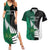 Custom New Zealand And Pakistan Cricket Couples Matching Summer Maxi Dress and Hawaiian Shirt 2025 Black Cap Shaheens Together - Wonder Print Shop