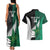 Custom New Zealand And Pakistan Cricket Couples Matching Tank Maxi Dress and Hawaiian Shirt 2025 Black Cap Shaheens Together - Wonder Print Shop