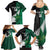 Custom New Zealand And Pakistan Cricket Family Matching Summer Maxi Dress and Hawaiian Shirt 2025 Black Cap Shaheens Together - Wonder Print Shop