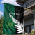 Custom New Zealand And Pakistan Cricket Garden Flag 2025 Black Cap Shaheens Together - Wonder Print Shop