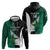 Custom New Zealand And Pakistan Cricket Hoodie 2025 Black Cap Shaheens Together - Wonder Print Shop