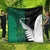 Custom New Zealand And Pakistan Cricket Quilt 2025 Black Cap Shaheens Together