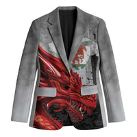 Wales Cardiff Capital Blazer Welsh Red Dragon Castell Caerdydd - Wonder Print Shop