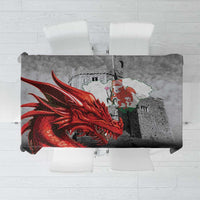 Wales Cardiff Capital Tablecloth Welsh Red Dragon Castell Caerdydd - Wonder Print Shop
