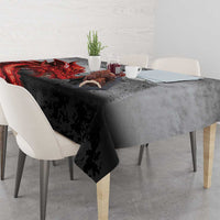 Wales Cardiff Capital Tablecloth Welsh Red Dragon Castell Caerdydd - Wonder Print Shop