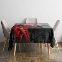 Wales Cardiff Capital Tablecloth Welsh Red Dragon Castell Caerdydd - Wonder Print Shop
