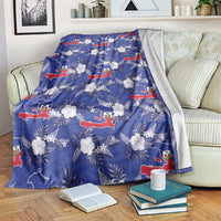 Afro-Haitians Blanket Ayiti Map and Rose Kayenn Tropical Style - Wonder Print Shop