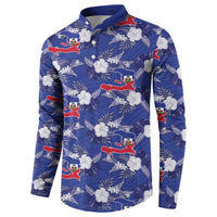 Afro-Haitians Button Sweatshirt Ayiti Map and Rose Kayenn Tropical Style