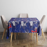 Afro-Haitians Tablecloth Ayiti Map and Rose Kayenn Tropical Style - Wonder Print Shop