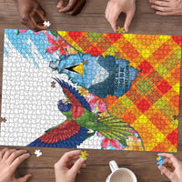 Saint Lucia Independence Day Puzzle Saint Lucian Map Pitons Madras Pattern