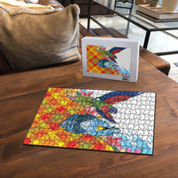 Saint Lucia Independence Day Puzzle Saint Lucian Map Pitons Madras Pattern