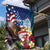 Personalised United States And Guam Garden Flag USA Eagle With Guahan Seal Tropical Vibes - Wonder Print Shop