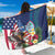 Personalised United States And Guam Sarong USA Eagle With Guahan Seal Tropical Vibes - Wonder Print Shop