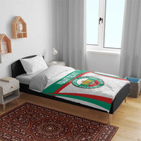 Custom Bulgaria Football Bedding Set Bulgarian Pattern Sporty Style