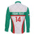 Custom Bulgaria Football Family Matching Puletasi and Hawaiian Shirt Bulgarian Pattern Sporty Style
